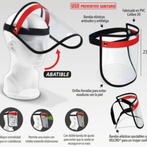 Careta Protectora facial Abatible