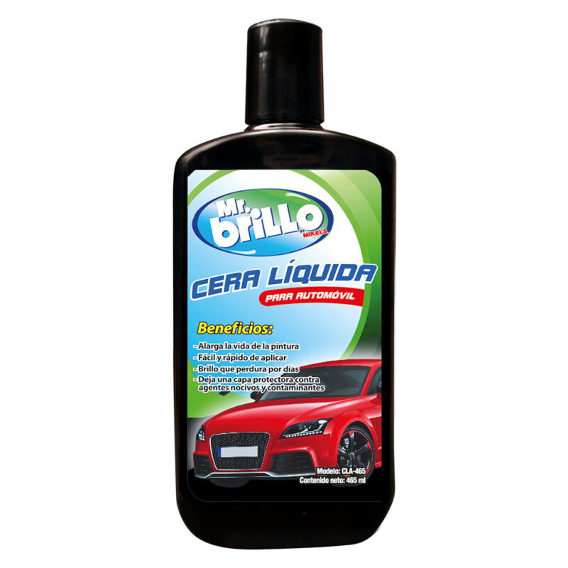 CERA LIQUIDA PARA AUTOMOVIL 465 ML