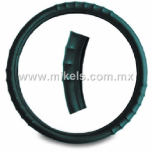 CUBRE VOLANTE TIPO NEGRO TEXTURIZADO