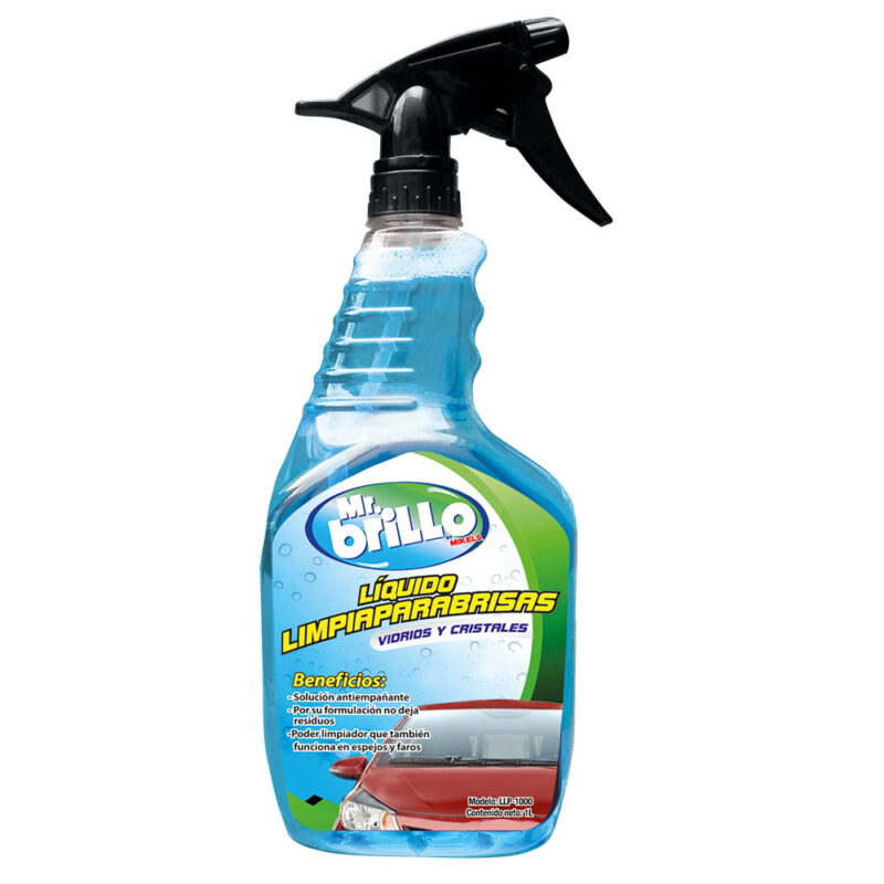 LIQUIDO LIMPIAPARABRISAS 1L CRISTALES Y VIDRIOS