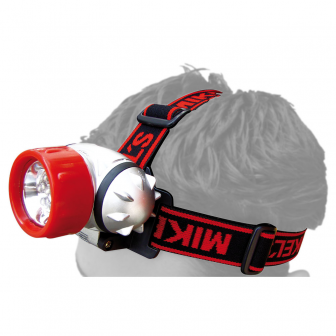 LAMPARA TIPO MINERO CON LEDS INCLUYE 3 PILAS AAA