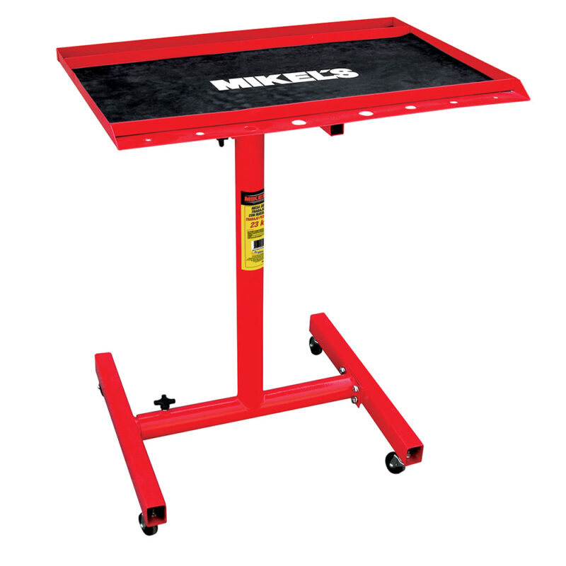 MESA DE TRABAJO C/RUEDAS Y CHAROLA