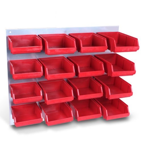 PANEL CON GAVETAS 17 PIEZAS