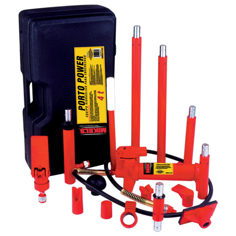 PORTO POWER 4 t ESTUCHE PLASTICO (+ 13 ACCESORIOS)