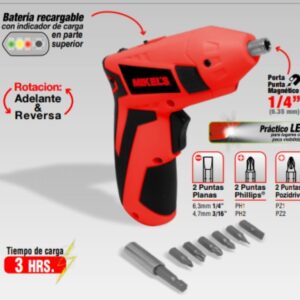 Destornillaor Inalámbrico Profesional