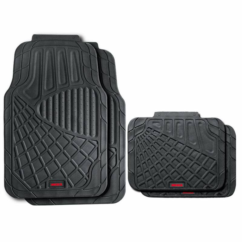 TAPETES DE LUJO DE HULE NBR NEGRO