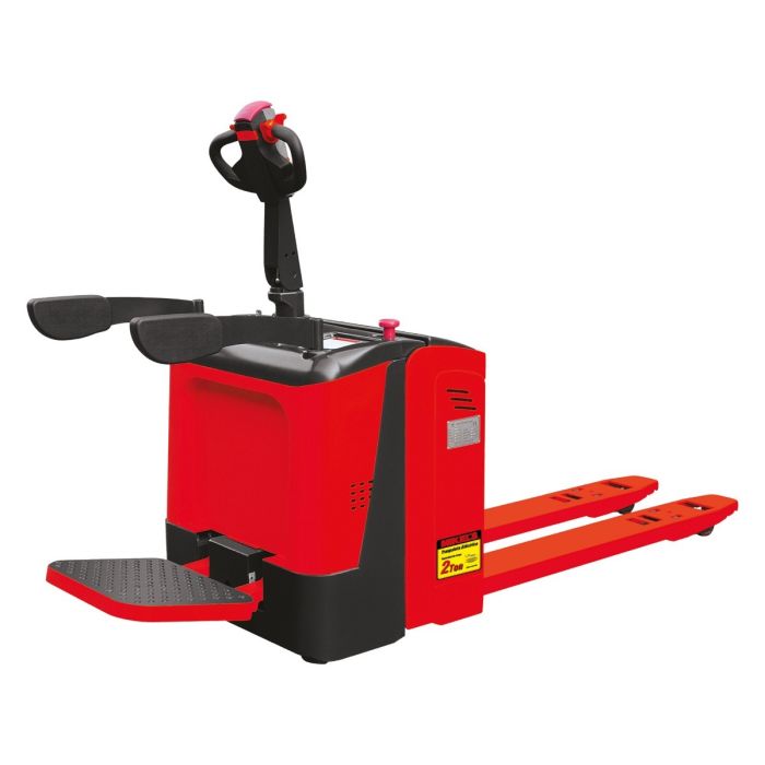 Patin hidráulico transpaleta eléctrico 2 ton