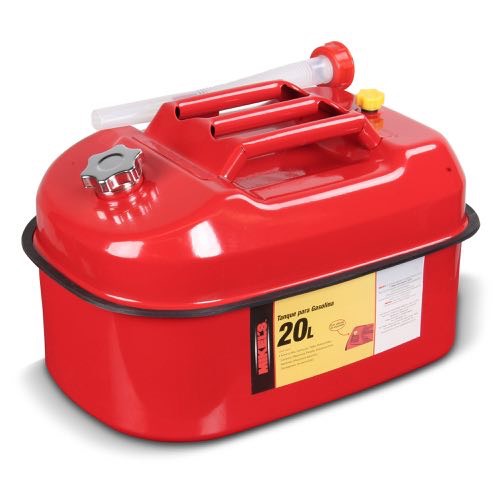 Tanque para Gasolina 20 L con manguera flexible