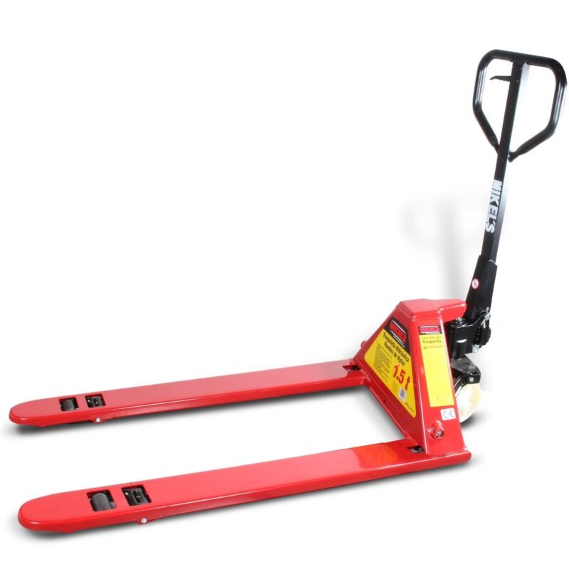 Patin hidráulico transpaleta con ruedas de poliuretano Extra Baja 1.5 ton