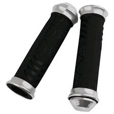 PUÑOS PARA MOTOCICLETAS PLATA,